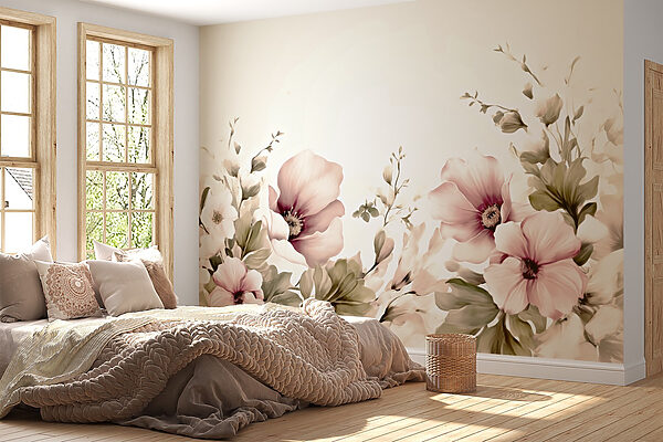 Delicate blooms in soft hues Delicate blooms in soft hues
