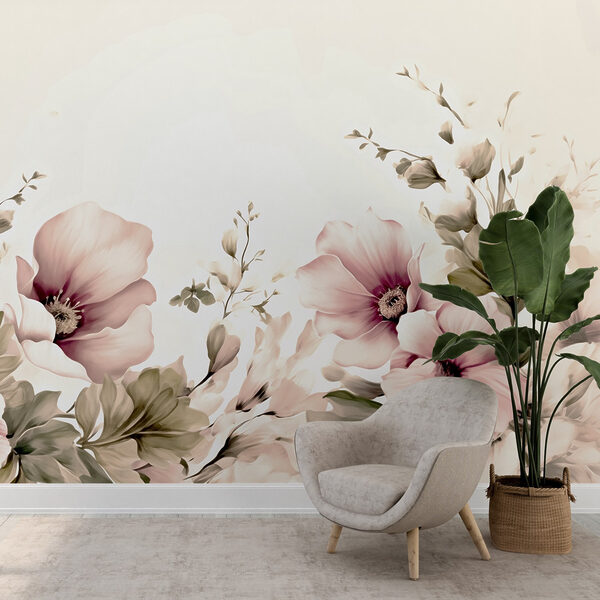 Delicate blooms in soft hues Delicate blooms in soft hues