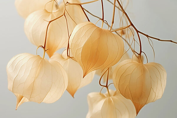 Delicate lanterns in soft hues Delicate lanterns in soft hues