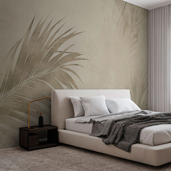 Calm leaves in soft tones Calm leaves in soft tones