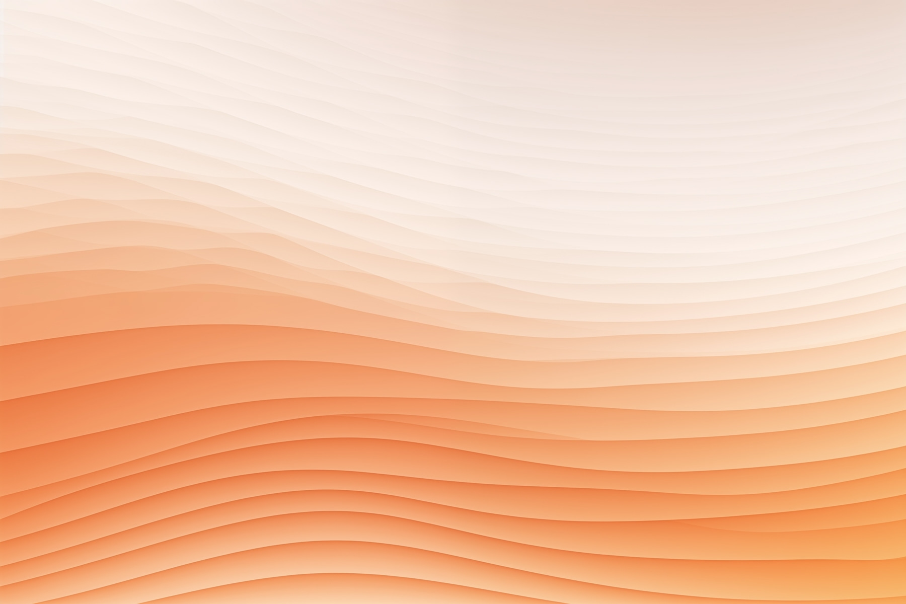 White and orange wavy lines