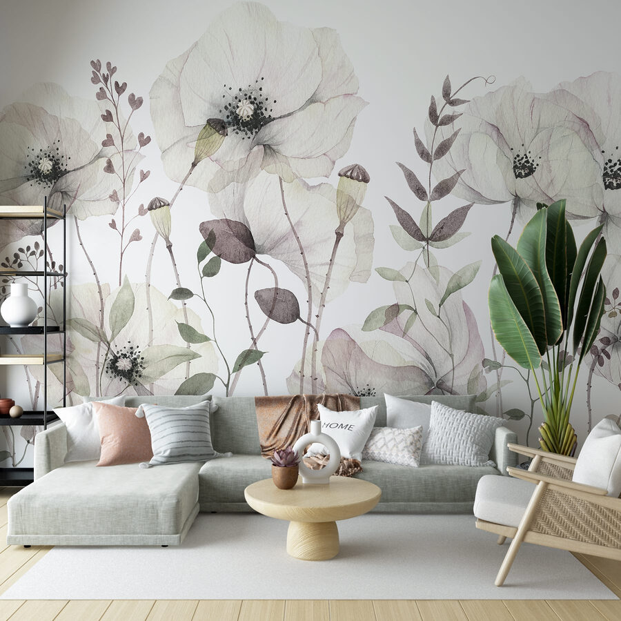 Delicate blooms in soft hues. Delicate blooms in soft hues.