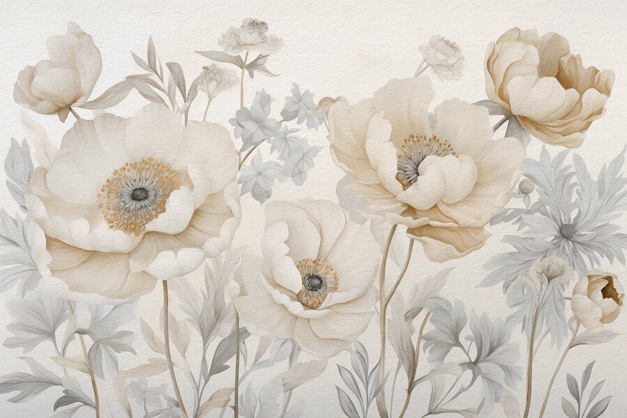 Delicate blossoms in soft hues. Delicate blossoms in soft hues.