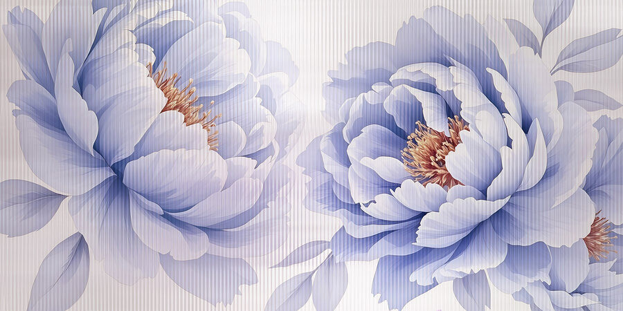 Delicate petals in soft hues.