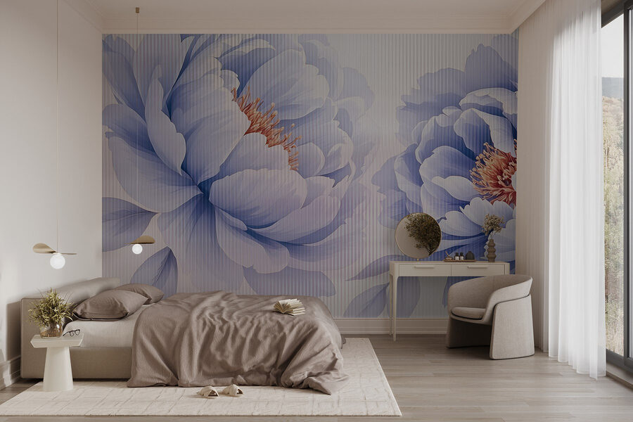 Delicate petals in soft hues.