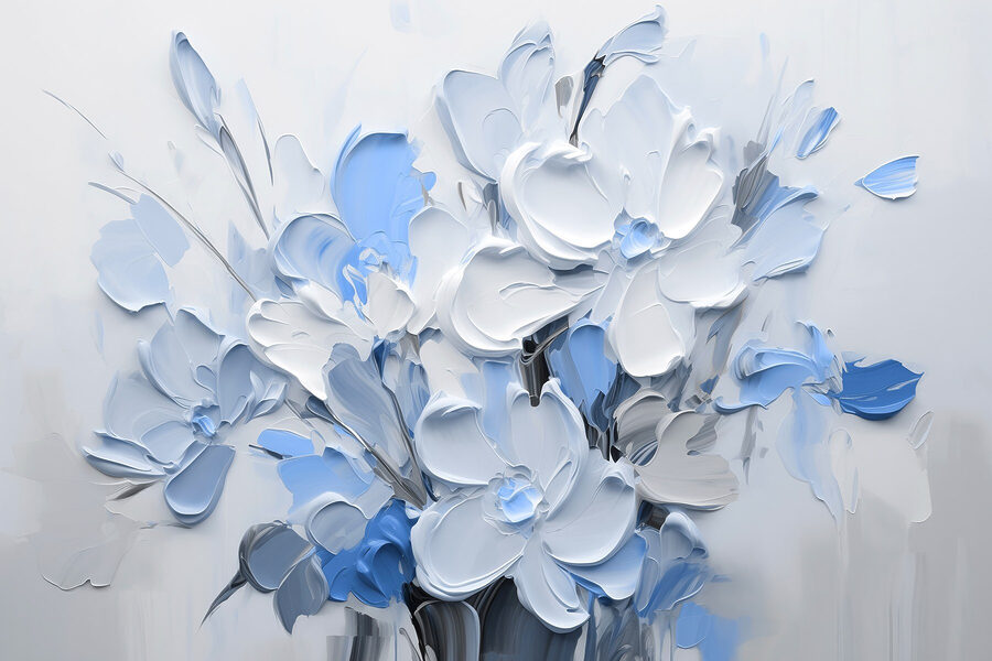 Wall murals Painting of flowers in a vase - Image 5