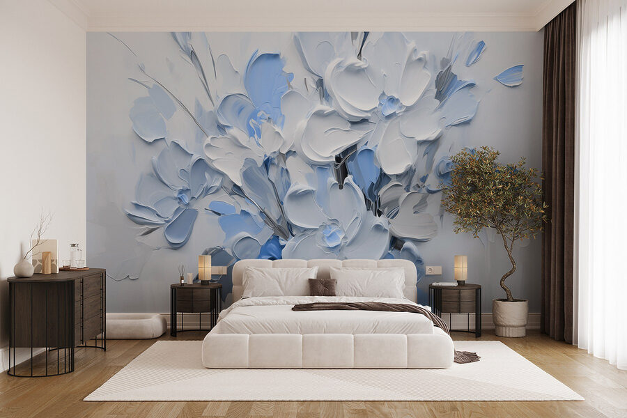 Wall murals Painting of flowers in a vase - Image 2