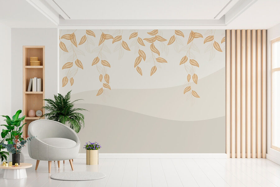 Delicate leaves dance with the breeze Delicate leaves dance with the breeze
