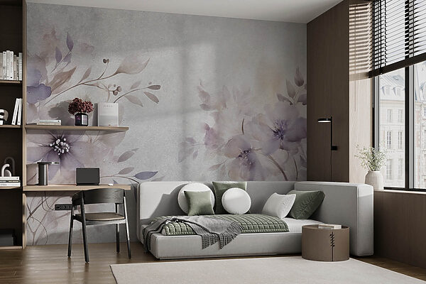 Soft petals in muted tones Soft petals in muted tones