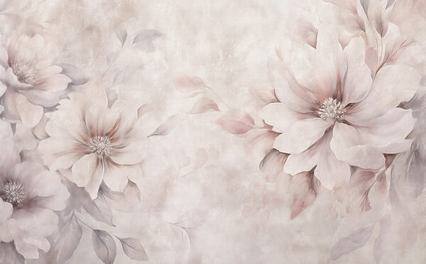 Soft blooms on a delicate background Soft blooms on a delicate background