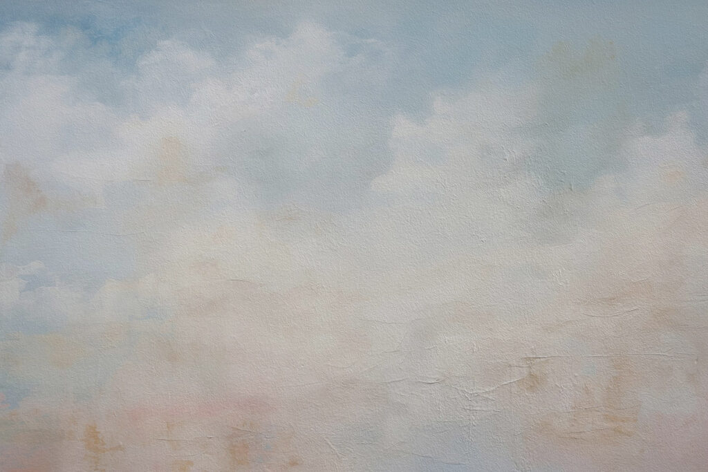 Blue sky with clouds