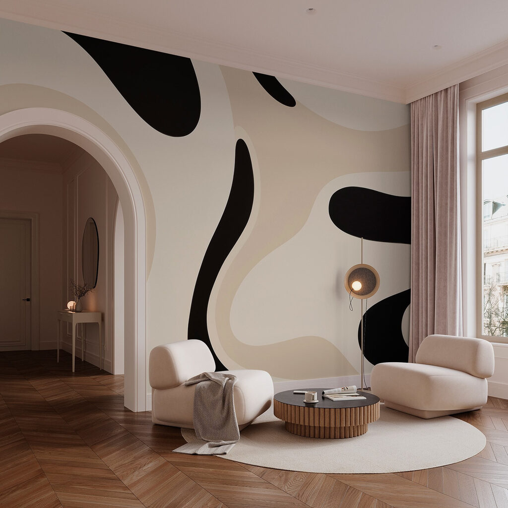 Black and white pattern Black and white pattern