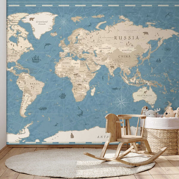 Map of the world Map of the world