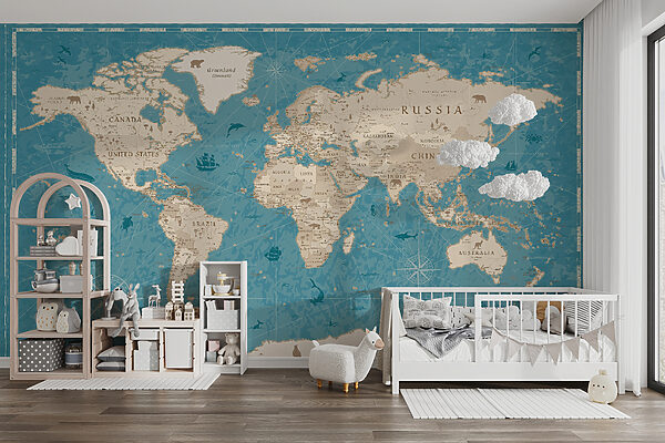 Map of the world Map of the world
