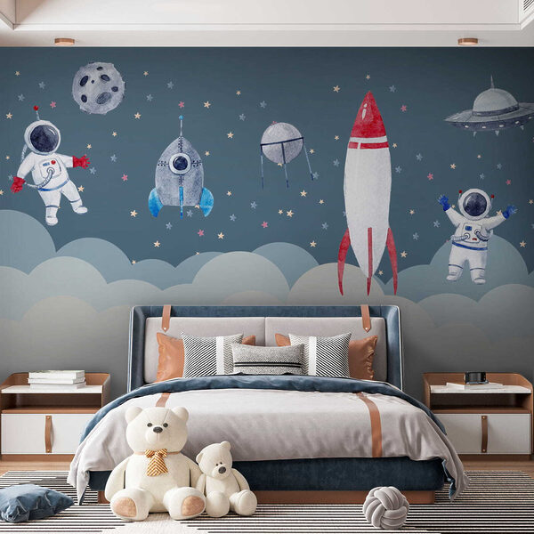 Space shuttles and rockets in the sky Space shuttles and rockets in the sky