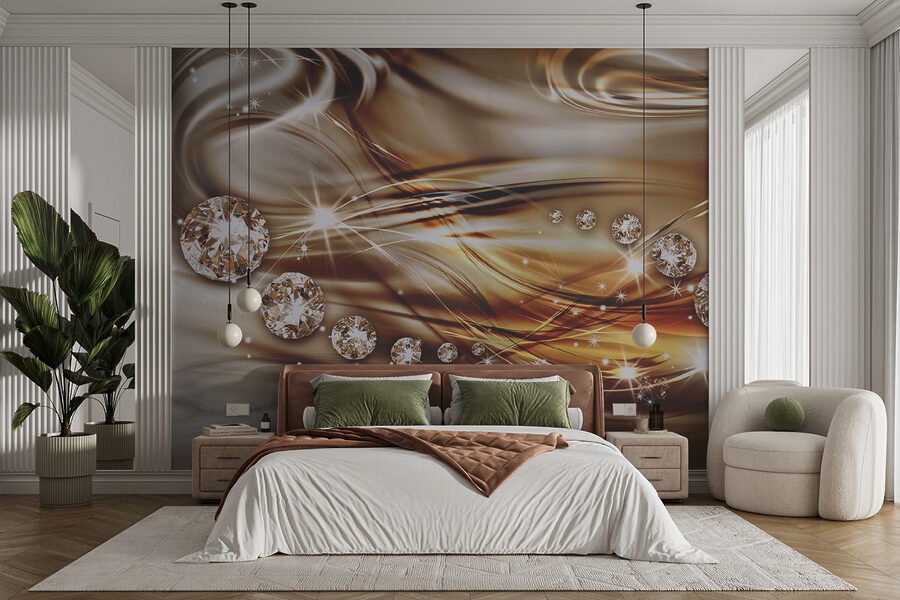 Elegant patterns with sparkling elements.