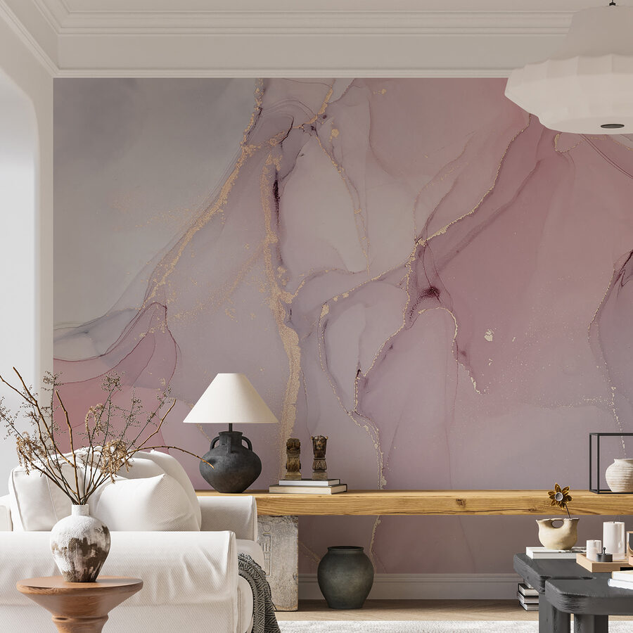 Abstract beauty in soft hues.