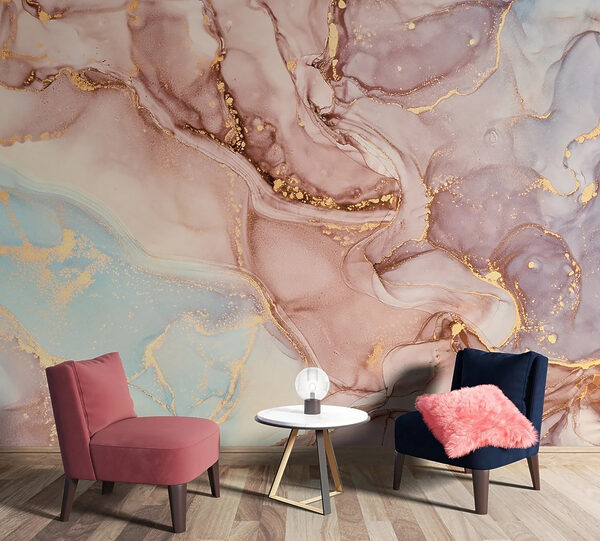 Abstract swirls in soft colors. Abstract swirls in soft colors.