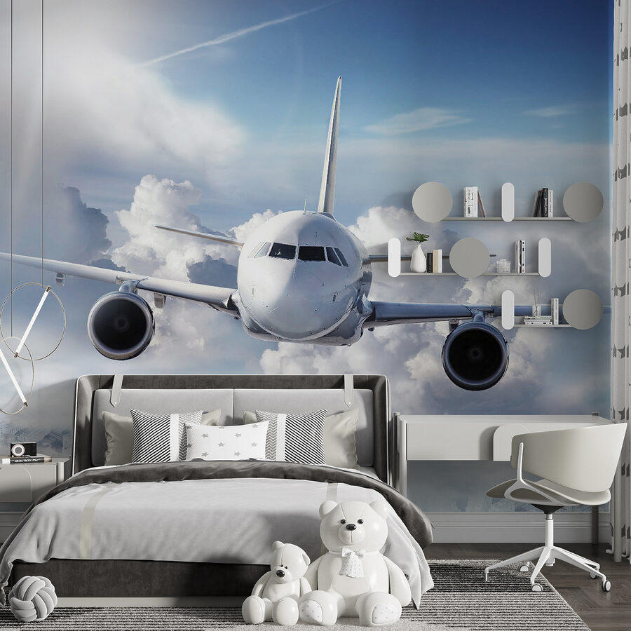 Wall murals An airplane flying in the sky - Image 9