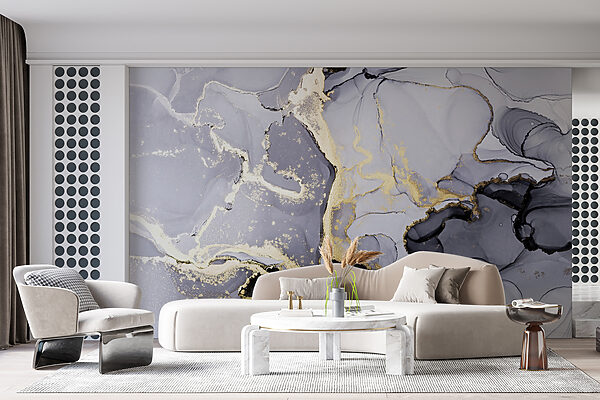 Abstract flowing patterns in muted hues. Abstract flowing patterns in muted hues.