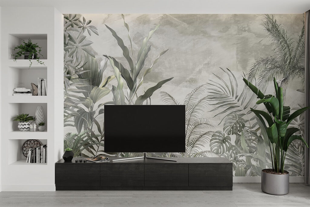 Group of plants in a garden Group of plants in a garden