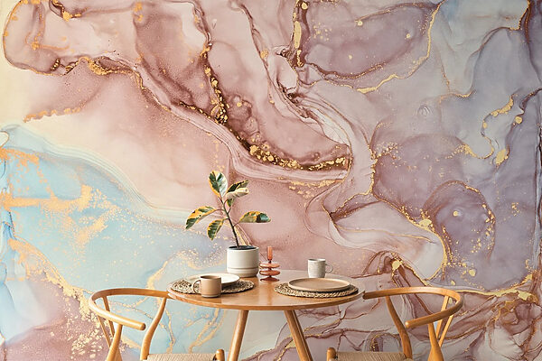 Abstract swirls in soft colors. Abstract swirls in soft colors.