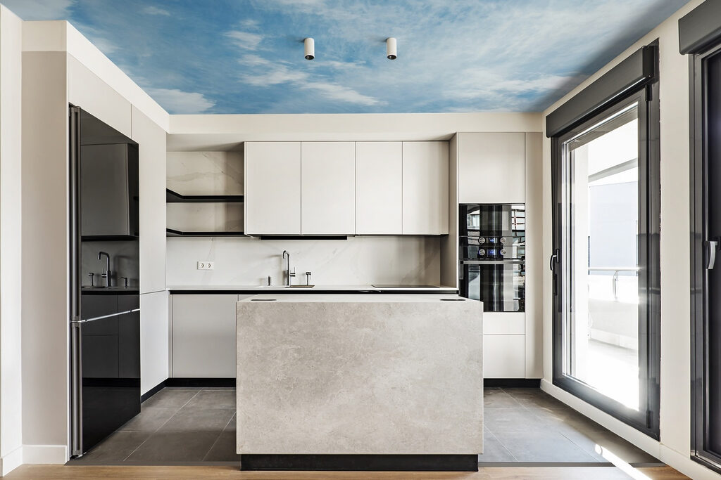 Blue sky with clouds Blue sky with clouds