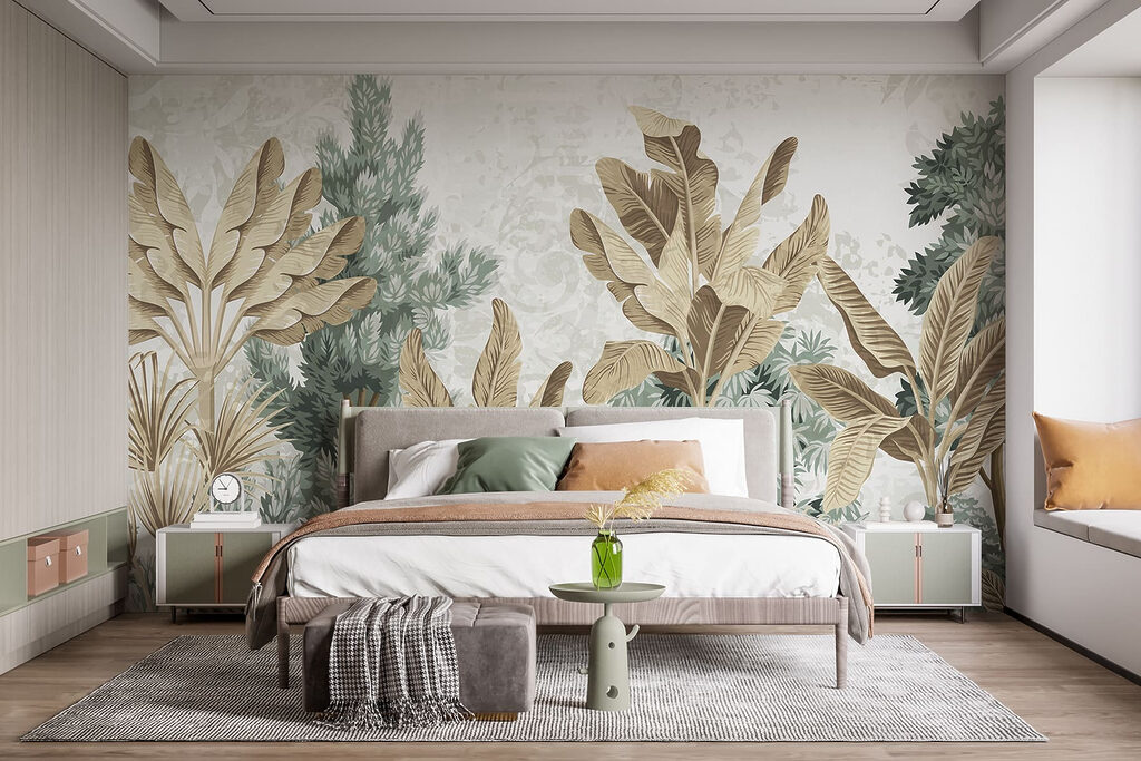 Wallpaper with a variety of plants Wallpaper with a variety of plants