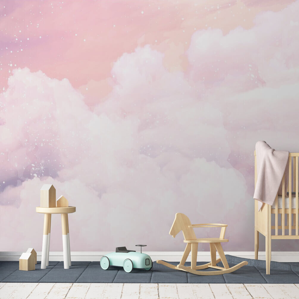 Pink sky with clouds u25813pir1ms - Pink sky with clouds