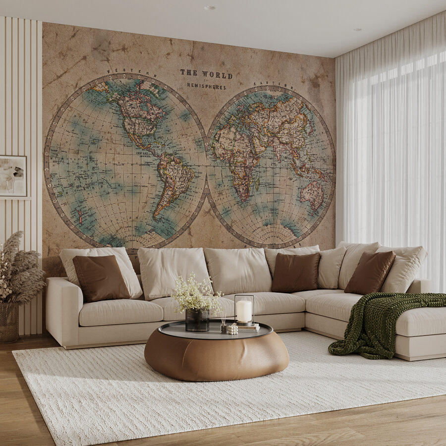 Wall murals Map of the world - Image 2