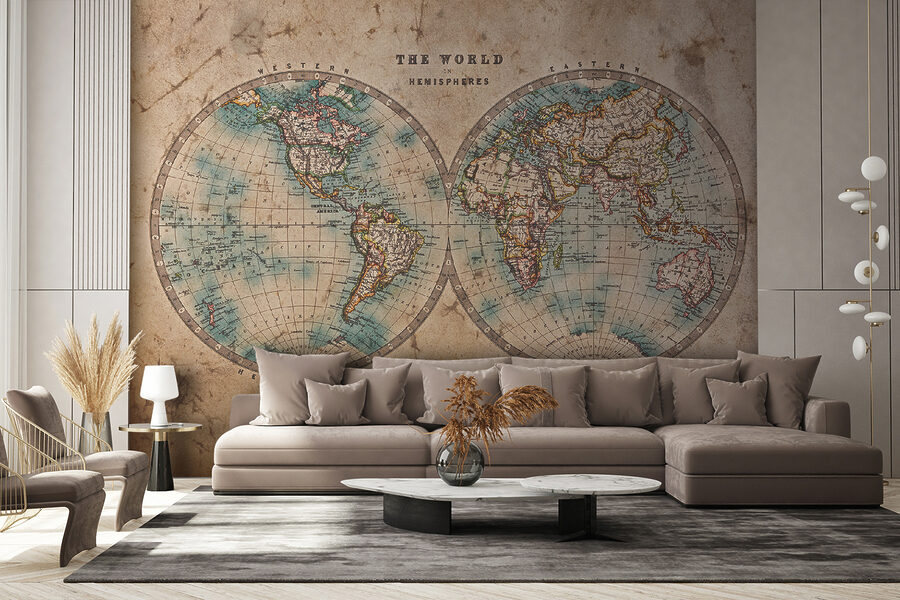Wall murals Map of the world - Image 3