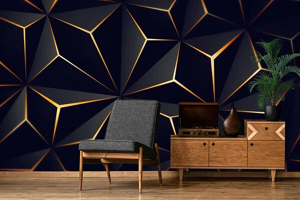 Black triangle pattern Black triangle pattern