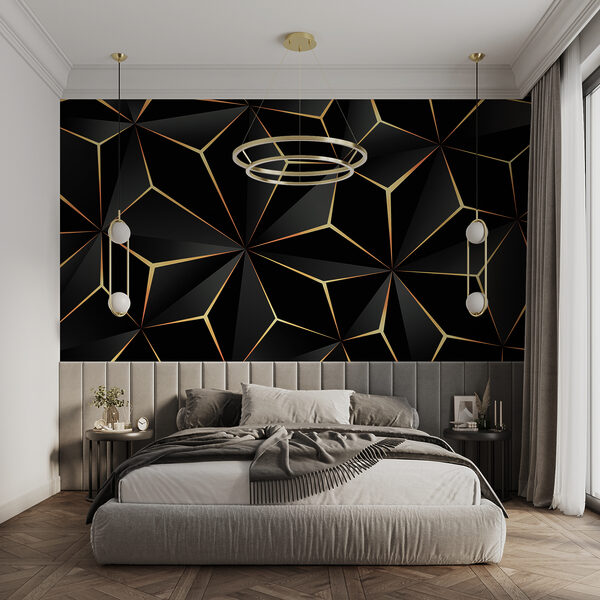 Black triangle pattern Black triangle pattern