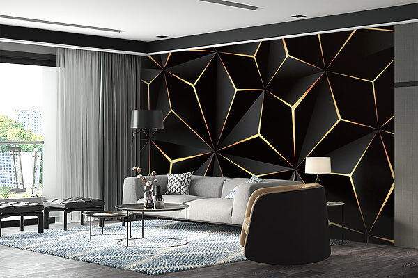 Black triangle pattern Black triangle pattern