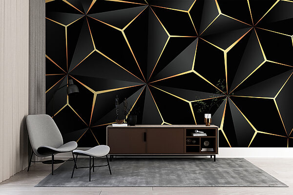 Black triangle pattern Black triangle pattern