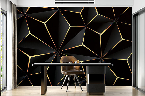 Black triangle pattern Black triangle pattern