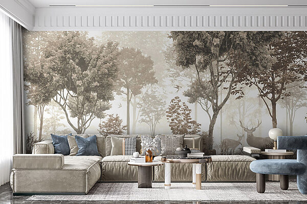 Forest with trees and plants u72134pig1mr 600x400 - Forest with trees and plants