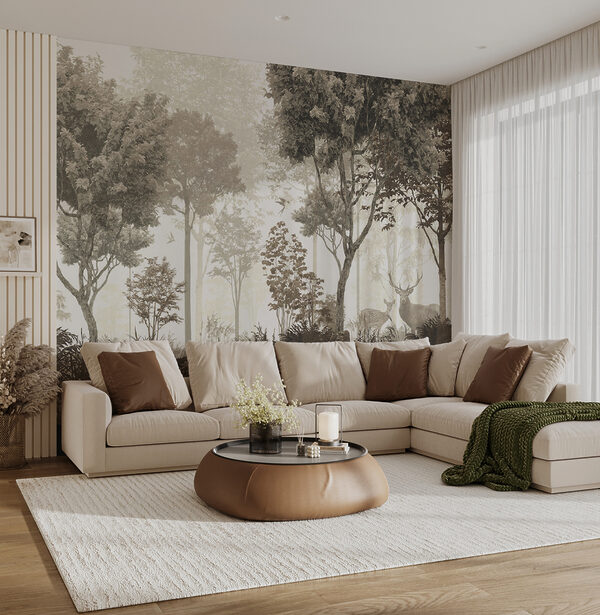 Forest with trees and plants u72134pig2ms 600x615 - Forest with trees and plants