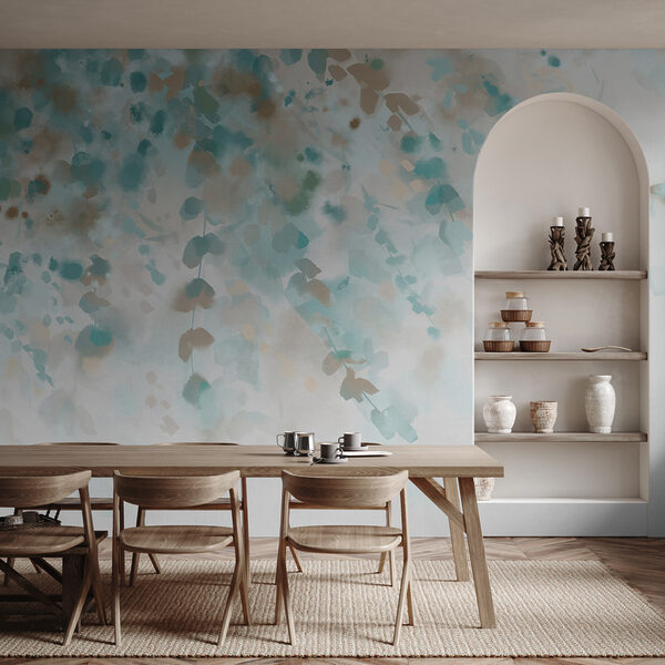 Soft hues blend in dreamy patterns. Soft hues blend in dreamy patterns.