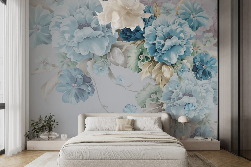 Elegant floral arrangement in soft hues