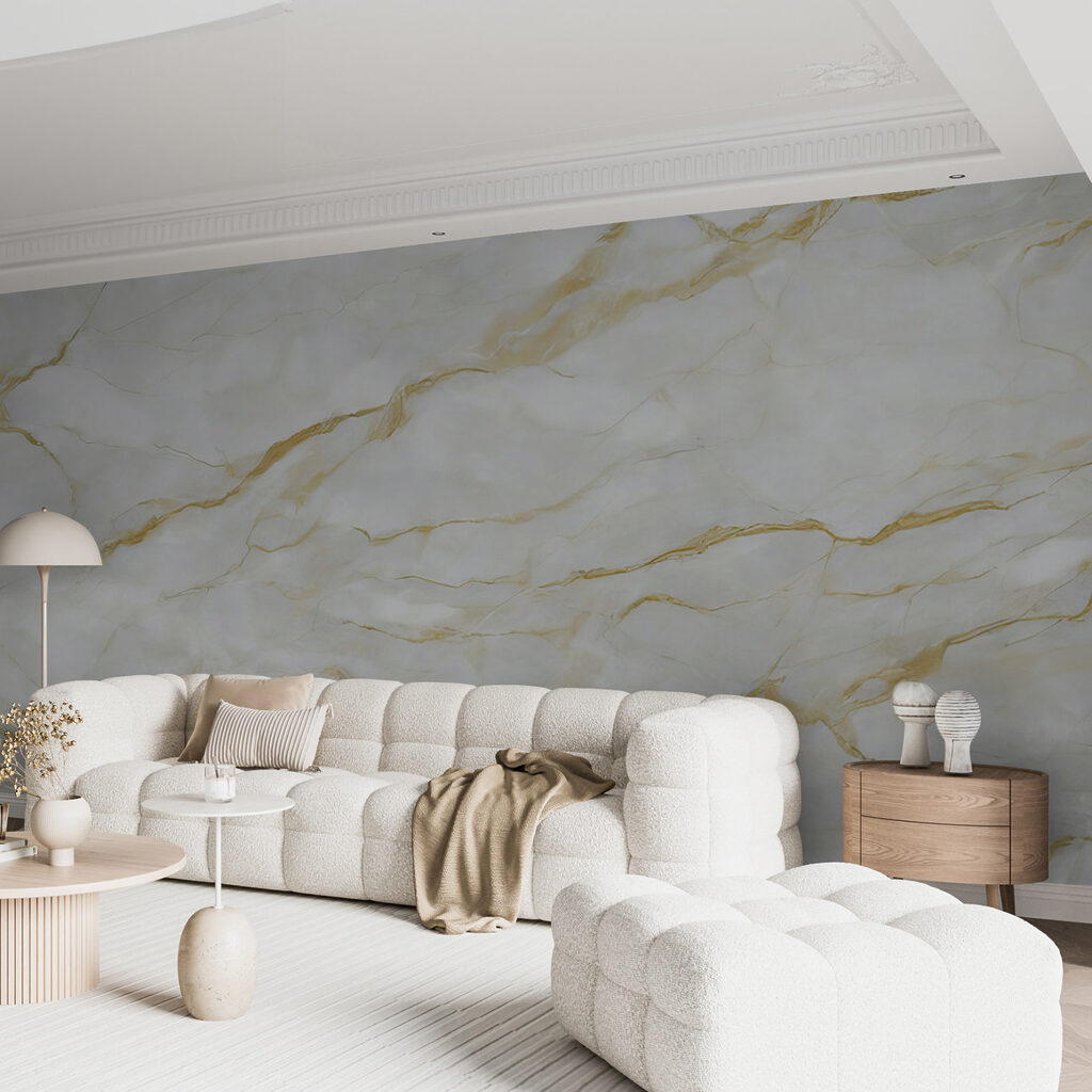 Sleek marble with elegant veins Sleek marble with elegant veins