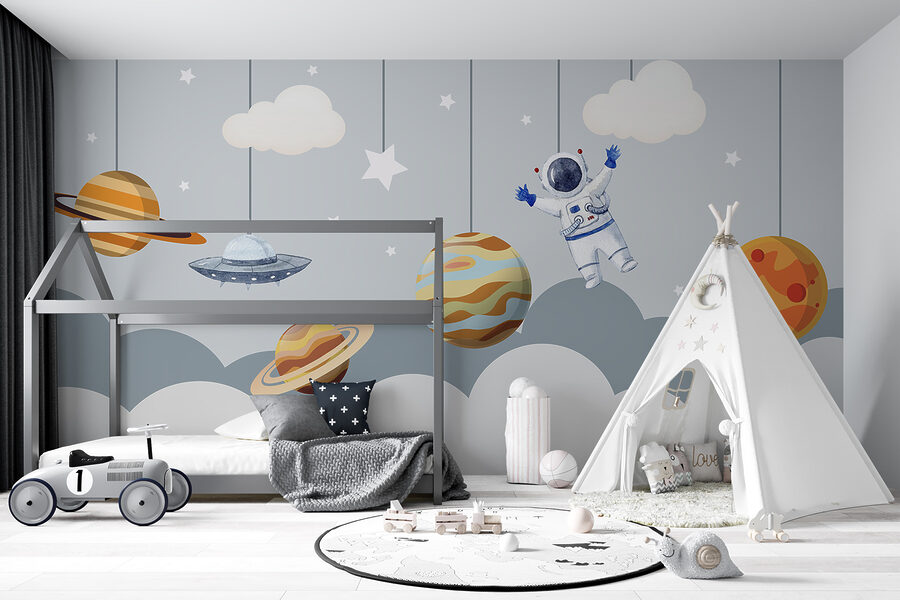 Space objects from the clouds