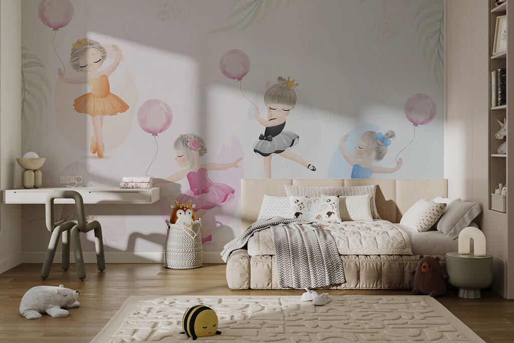 Group of girls in tutu dresses