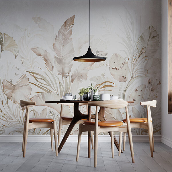 Elegant botanical elements in soft hues. Elegant botanical elements in soft hues.
