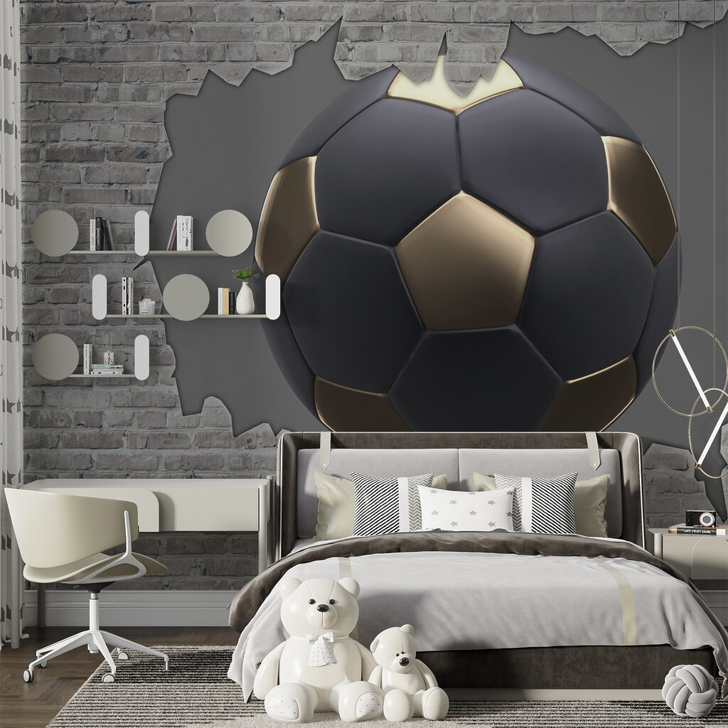 Soccer Ball Crashes Through Wall Soccer Ball Crashes Through Wall