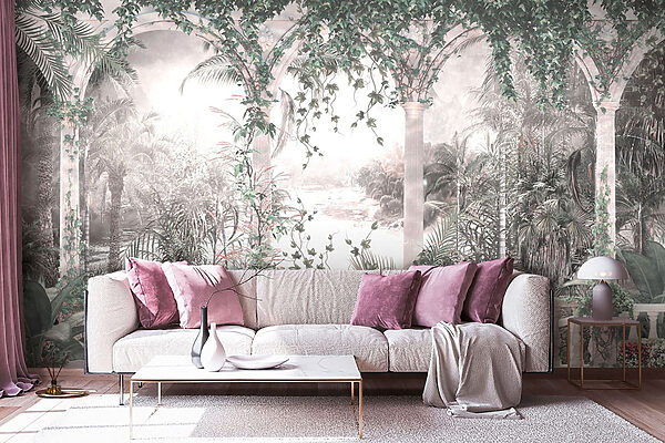 Balcony with a view of a river and trees u94141pig1mr 600x400 - Balcony with a view of a river and trees