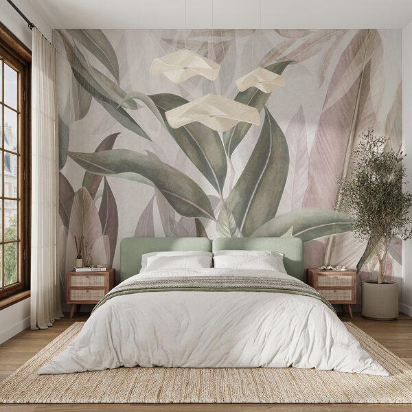 Elegant foliage in soft colors. Elegant foliage in soft colors.