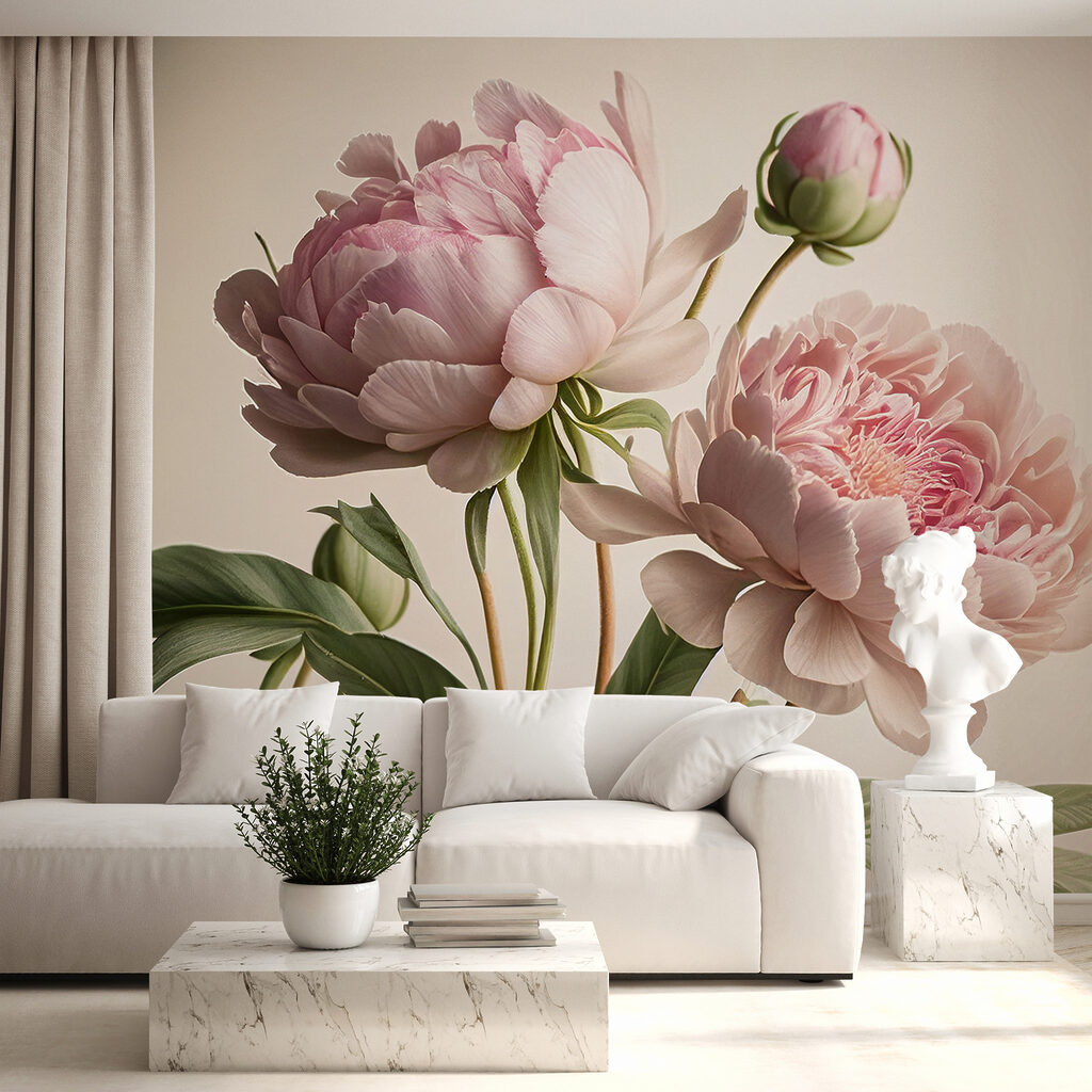 Soft blooms in delicate hues Soft blooms in delicate hues