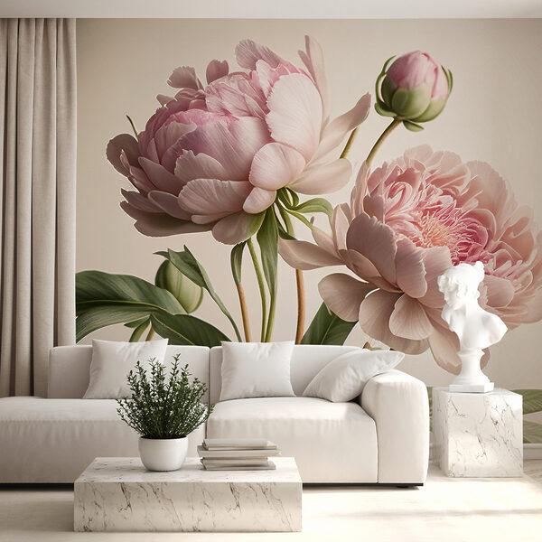 Soft blooms in delicate hues Soft blooms in delicate hues