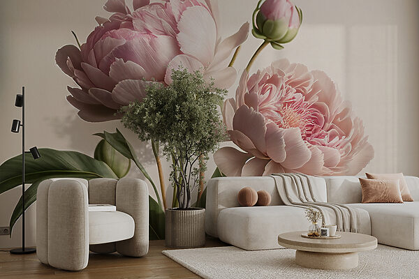 Soft blooms in delicate hues Soft blooms in delicate hues